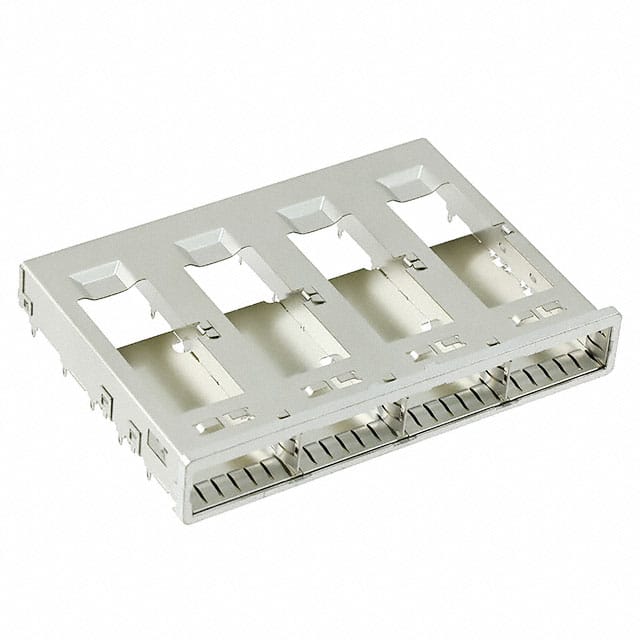 2227250-1 CONN QSFP28 CAGE 1X4 PRESSFIT RA