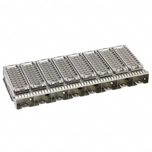 2294408-2 CONN ZSFP+ CAGE 1X8 PRESSFIT R/A