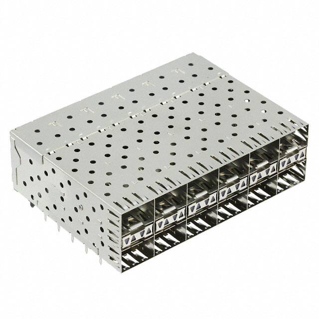 0754515001 CONN SFP RCPT W/CAGE 2X6 240P RA