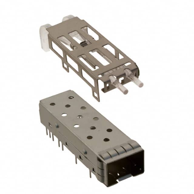 U77-C1613-3001 CONN SFP+ CAGE SLD R/A