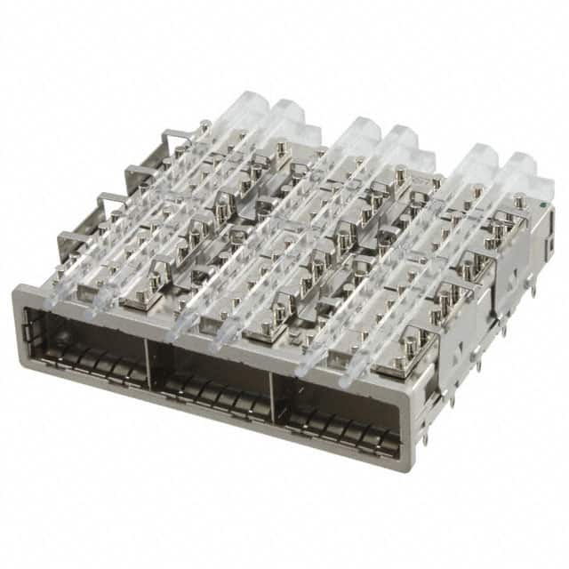 U90-G351-101A CONN QSFP CAGE 1X3 W/HSINK R/A