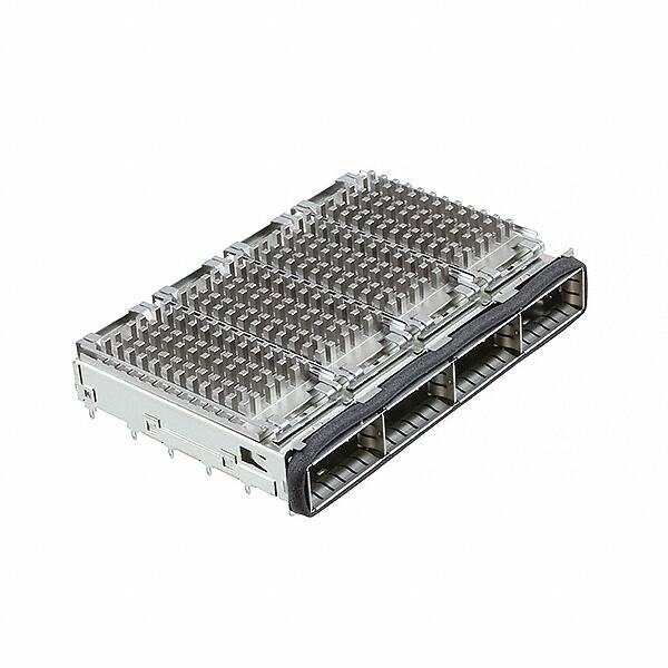 2170287-2 CONN QSFP+ CAGE 1X4 W/HSINK R/A