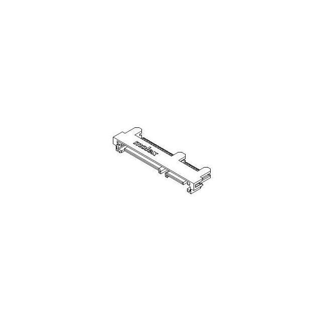 78448-0001 127MMSATA PLG/LTC STRDLEMNT T&R