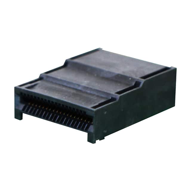 CN174S-076-0001 QSFP-DD 1X1 HOST CONNECTOR, SMT