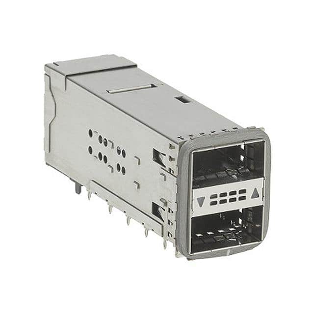 171565-3002 ZQSFP+ STKD 2X3 CONN W/ELASTOMER