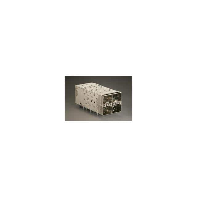 76045-5002 STACKED SFP+ 2X2 CONN ASSY W/ TI