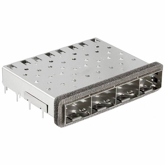 0739270412 CONN SFP CAGE 1X4 SLD R/A