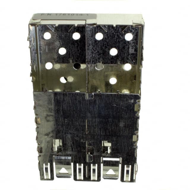 1761014-1 CONN SFP CAGE 1X2 PRESS-FIT R/A