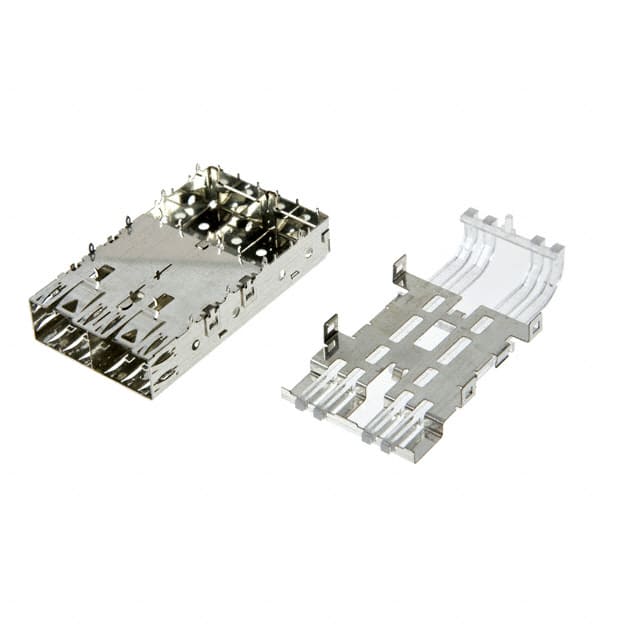 1761007-1 CONN SFP CAGE 1X2 PRESS-FIT R/A