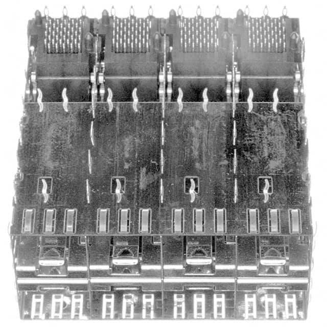 1658390-1 CONN SFP RCPT W/CAGE 2X4 160P RA