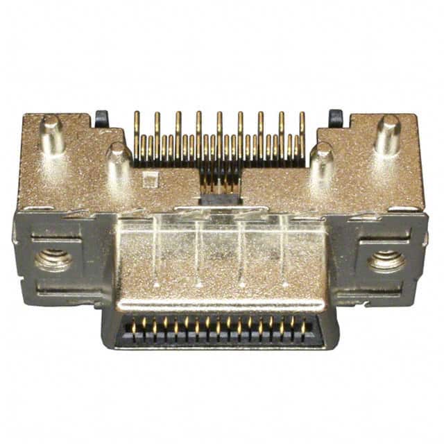 U65-B04-4020 CONN RCPT 8POS SLD R/A SMD