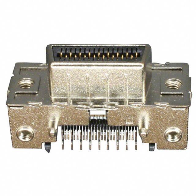 U65-E04-1020 CONN RCPT 8POS SLD R/A SMD