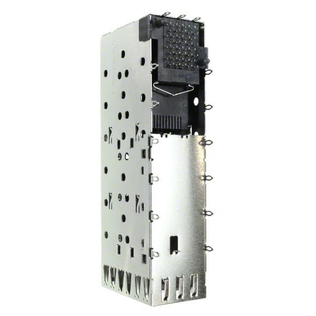 U78-B1126-00121 CONN SFP RCPT W/CAGE 2X1 40P R/A