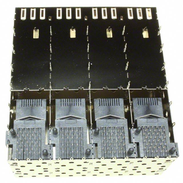 U78-B4126-00121 CONN SFP RCPT W/CAGE 2X4 160P RA
