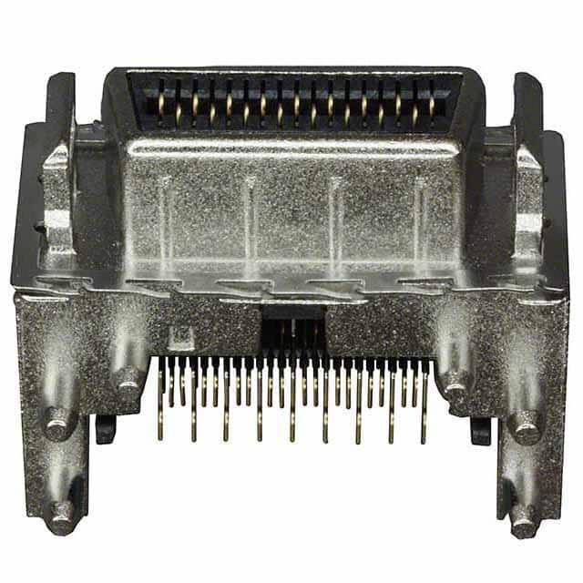 U65-B04-4060C-T CONN RCPT 8POS SLD R/A SMD