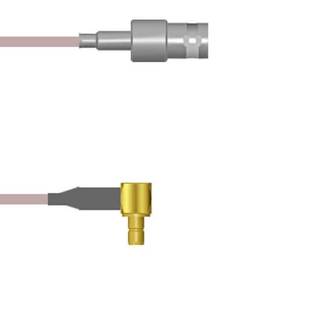 Q-0303I0005001M CBL ASSY BNC-SMB JACK RG316 1M
