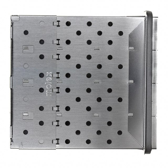 0760920001 CONN SFP+ RCP W/CAGE 2X4 160P RA
