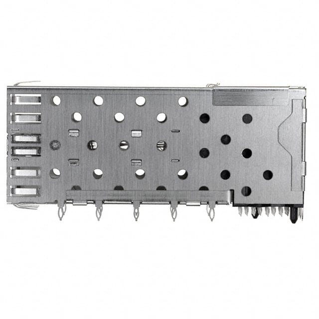 0756400001 CONN SFP RCPT W/CAGE 2X1 40P R/A