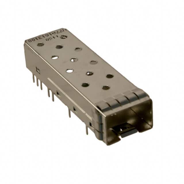 U77-A1613-1001 CONN SFP+ CAGE SLD R/A