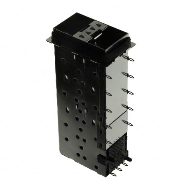 U86-D1427-10121 CONN SFP+ RCPT W/CAGE 2X1 40P RA