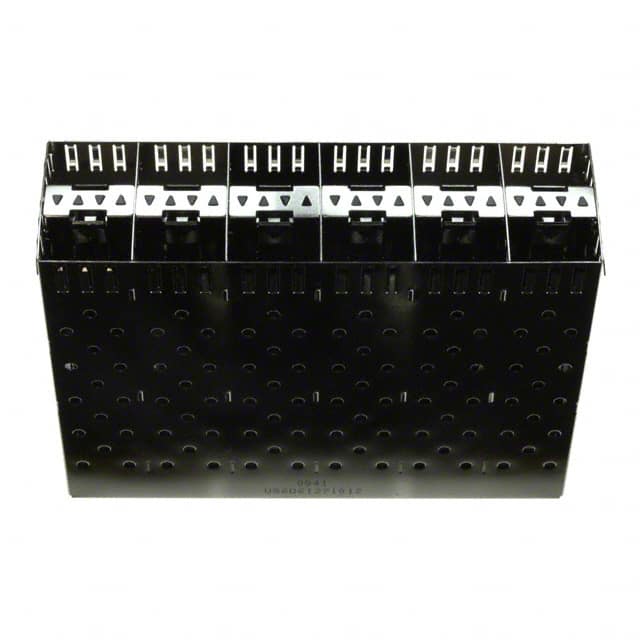 U86-D6127-10121 CONN SFP RCPT W/CAGE 2X6 240P RA