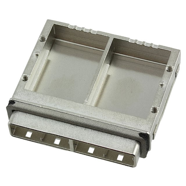 10098872-1102LF CONN MIN SAS CAGE 1X2 SLD RA SMD