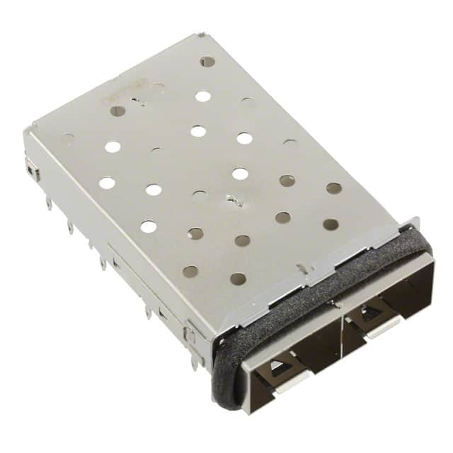 10099101-011LF CONN SFP+ CAGE 1X2 PRESS-FIT R/A