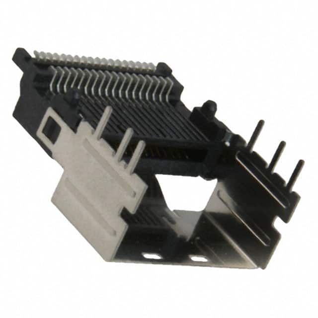 8AB36-2220-LJ CONN MINI SAS RCPT 36POS SLD R/A