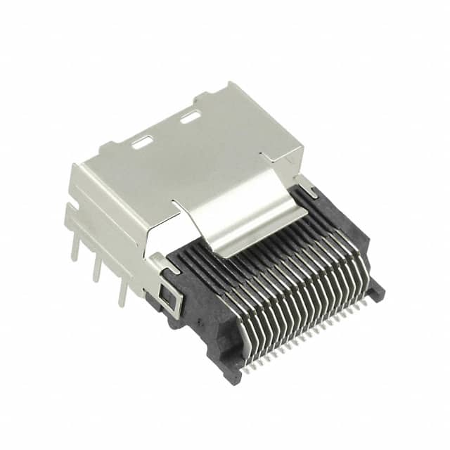 8AB36-2421-LJ CONN MINI SAS RCPT 36POS SLD R/A