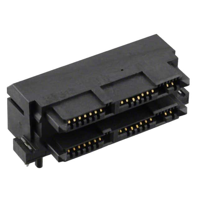 0784950001 CONN MICRO SAS RCPT 50P SLD R/A