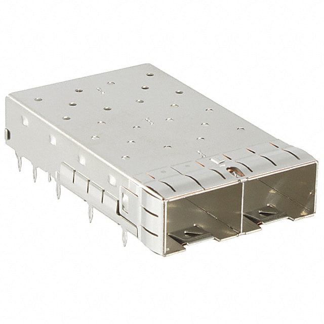 0747540220 CONN SFP+ CAGE 1X2 PRESS-FIT R/A