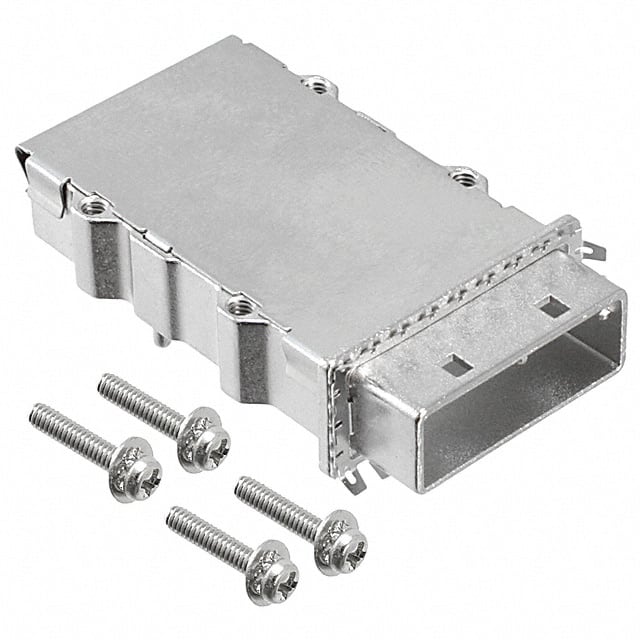 FS1-S01-14E3 CONN MINI SAS CAGE SLD R/A SMD