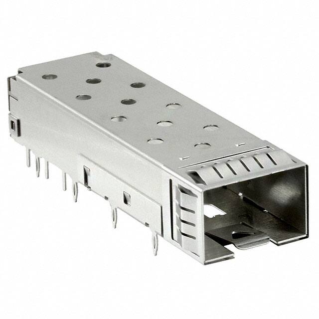 10122382-502LF CONN SFP+ CAGE PRESS-FIT R/A