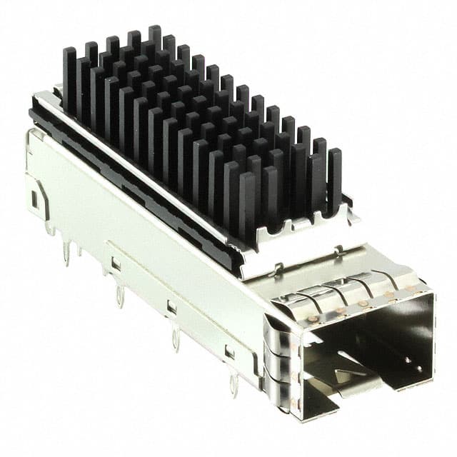 10126908-101LF CONN SFP+ CAGE W/HSINK PRESS RA