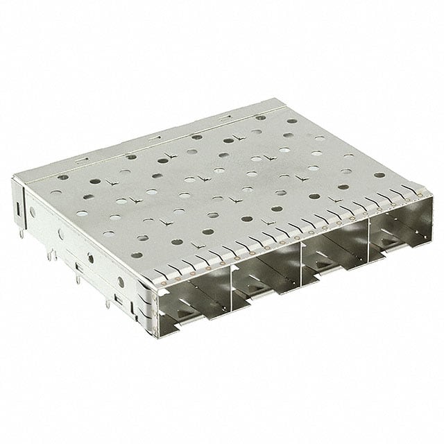 10122388-101LF CONN SFP+ CAGE 1X4 PRESS-FIT R/A