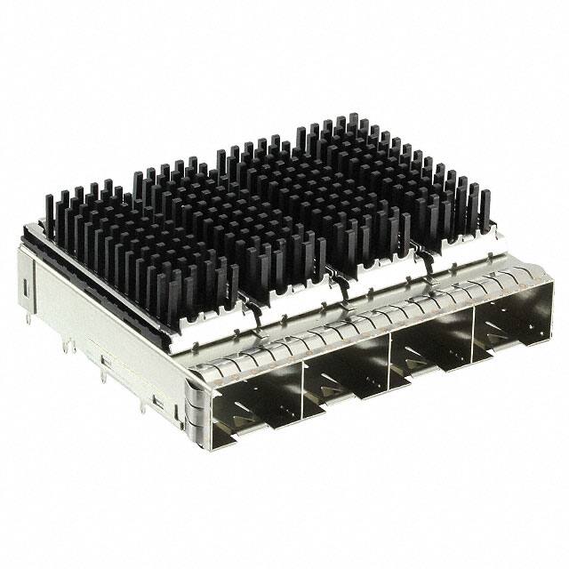10126910-101LF CONN SFP+ CAGE 1X4 W/HSINK R/A