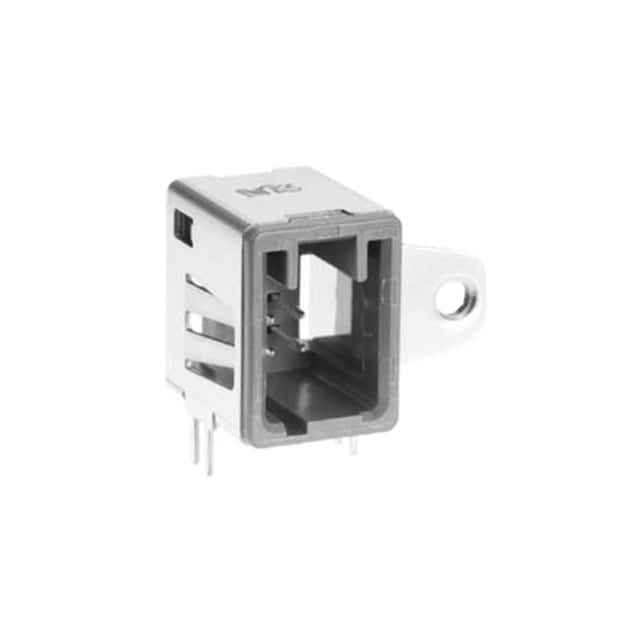 GT17HNR-4DP-2H(A) CONN AUTO LAN PLUG 4P SLD RA SMD