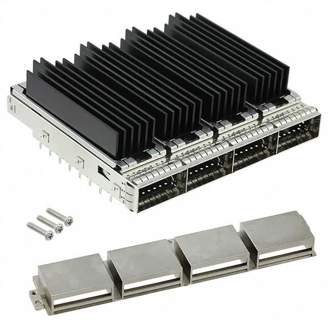 2289497-2 CONN CFP4 CAGE 1X4 W/HSINK R/A