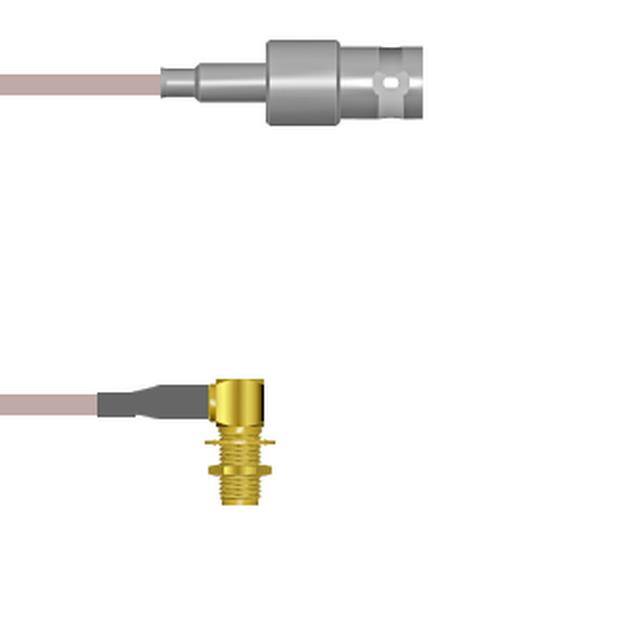 Q-0302P0005012i CBL ASSY BNC-SMA JACK RG316 12"