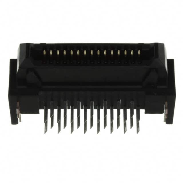 TX24-30R-LT-H1E CONN RCPT 30POS R/A GOLD