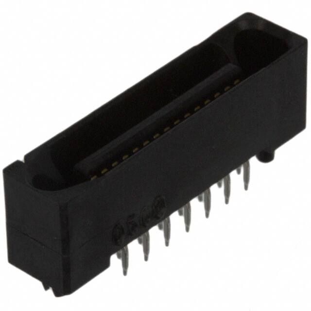 0716617030 CONN PLUG 30POS VERT GOLD