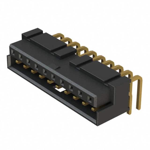 LS2-110-01-F-D-RA1-TR CONN SELF-MATE 20POS R/A GOLD