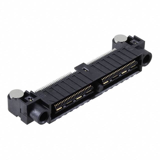 QFS-052-01-SL-D-RA CONN RCPT 104POS R/A SMD GOLD