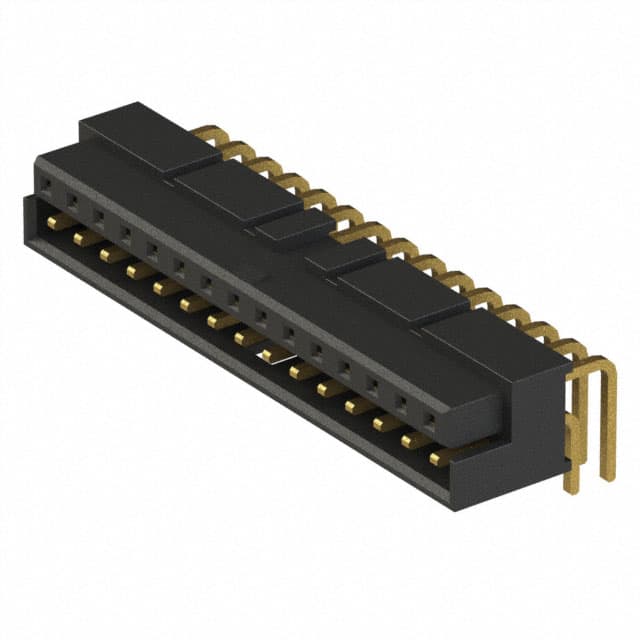 LS2-115-01-F-D-RA1 CONN SELF-MATE 30POS R/A GOLD