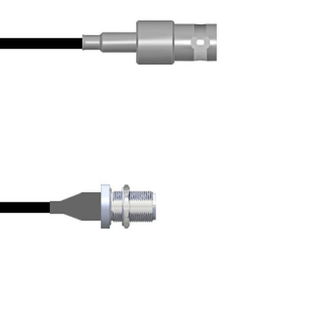Q-0301U0003024i CBL ASSY BNC-N-TYP JCK RG174 24"