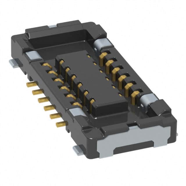 AXG7120J7 CONN SOCKET 12POS SMD GOLD