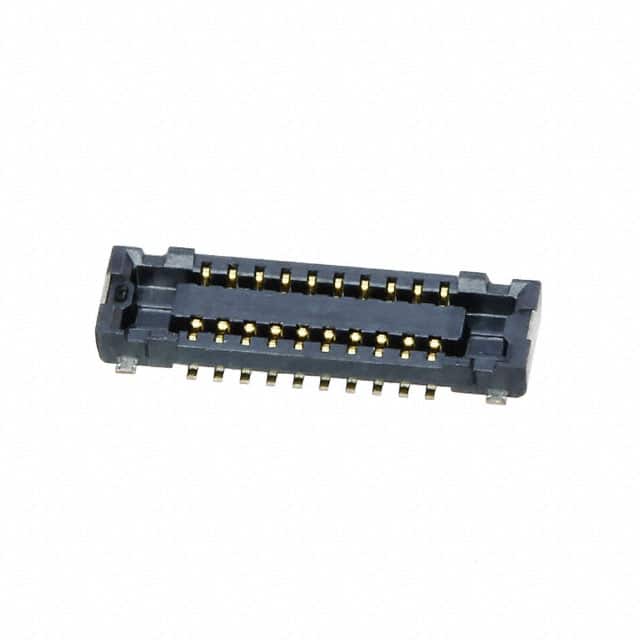 AXE120124 CONN SOCKET 20POS SMD GOLD