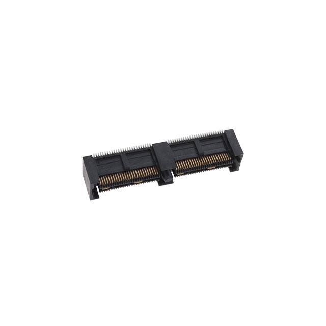 QFS-052-06.25-SL-D-A-P CONN RCPT 104POS SMD GOLD