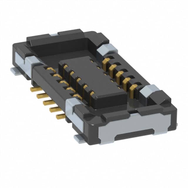 AXG710044 CONN SOCKET 10POS SMD GOLD