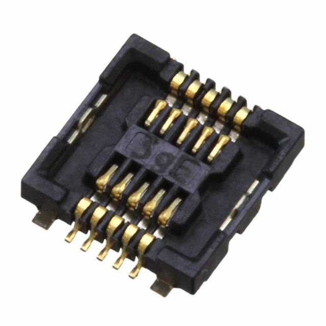 AXK7L10217G CONN SOCKET 10POS SMD GOLD
